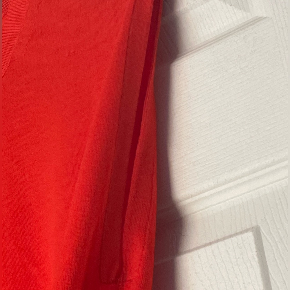 Balenciaga Sweater Dress Virgin Wool Valentine Red Mini - Picture 13 of 16